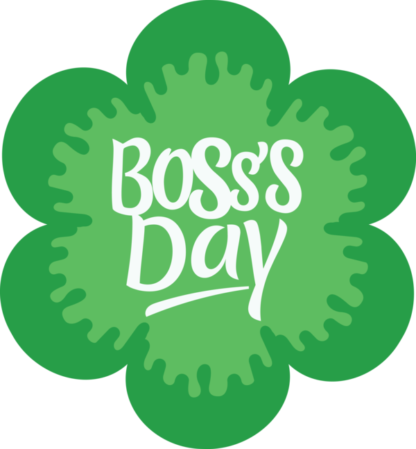 Transparent Bosses Day Design Icon Painting for Boss Day for Bosses Day