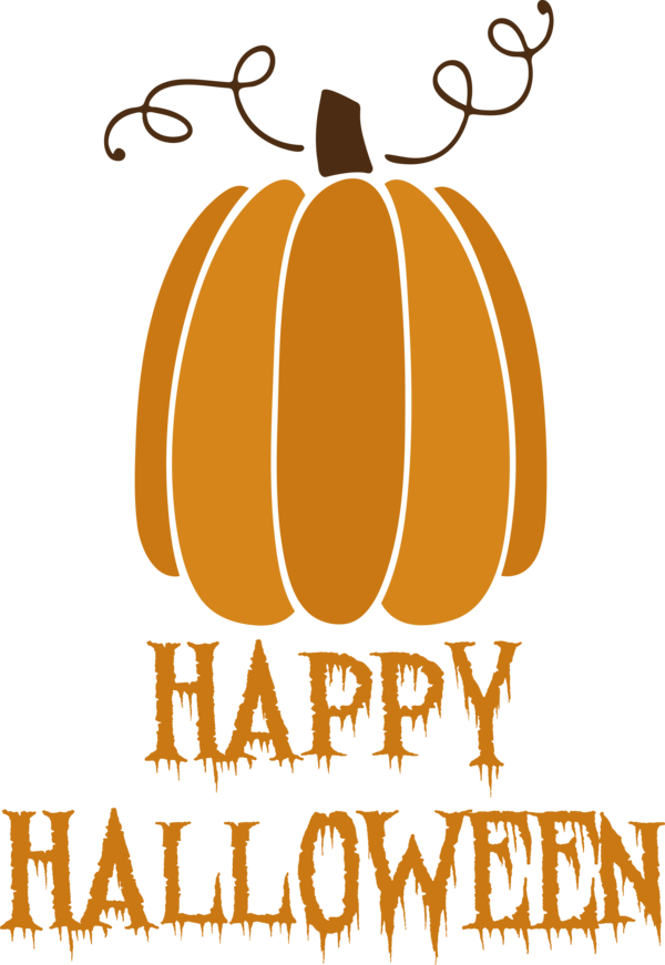 Transparent Halloween Pumpkin Line Commodity for Happy Halloween for Halloween