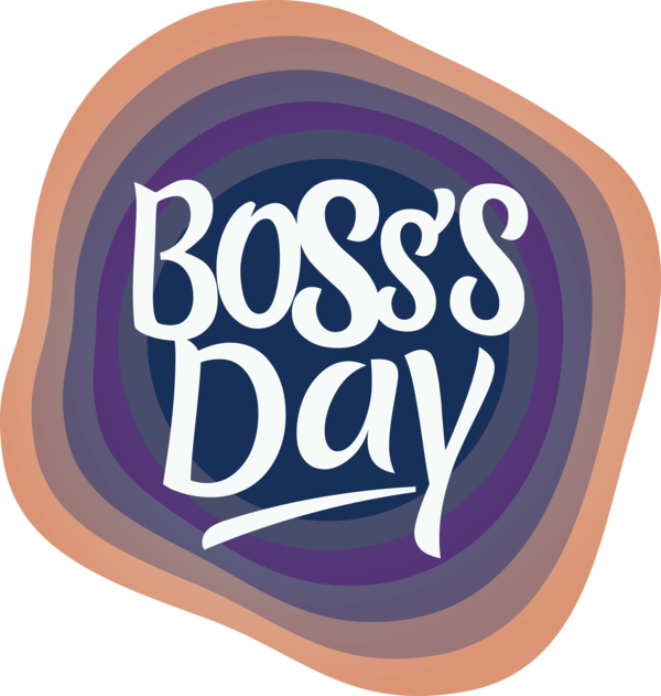 Transparent Bosses Day Logo Circle Design for Boss Day for Bosses Day