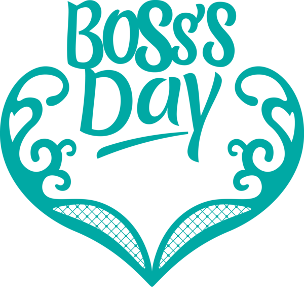 Transparent Bosses Day Design Leaf Logo for Boss Day for Bosses Day