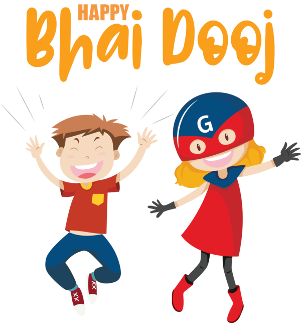 Transparent Bhai Dooj Adjective Verb Word for Bhai Beej for Bhai Dooj