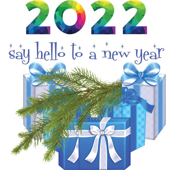 Transparent New Year Christmas Day Bauble Rudolph for Happy New Year 2022 for New Year