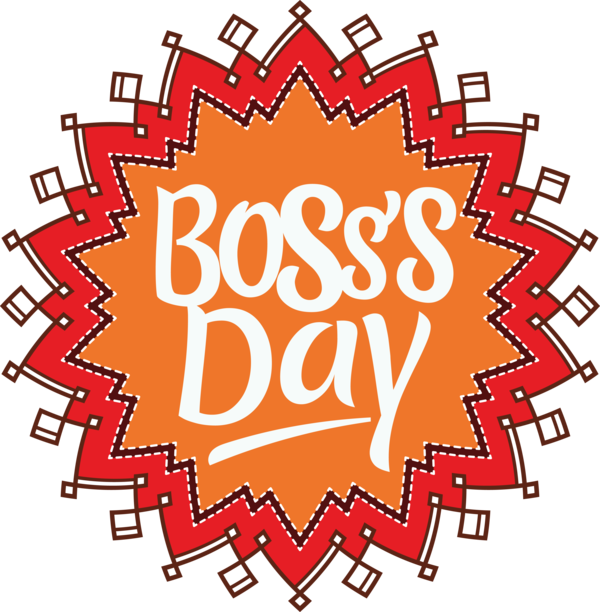 Transparent Bosses Day Design Vector Icon for Boss Day for Bosses Day