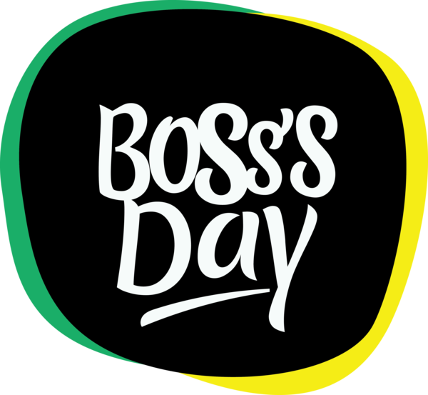 Transparent Bosses Day Logo Design Symbol for Boss Day for Bosses Day
