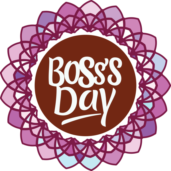 Transparent Bosses Day Vector Drawing Design for Boss Day for Bosses Day