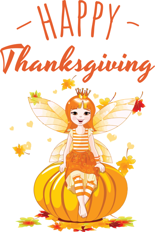 Transparent Thanksgiving Fairy Royalty-free Drawing for Happy Thanksgiving for Thanksgiving
