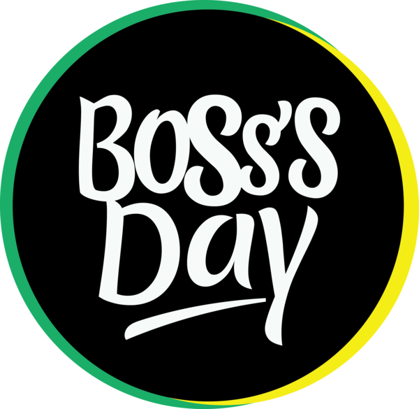 Transparent Bosses Day Logo Design Symbol for Boss Day for Bosses Day