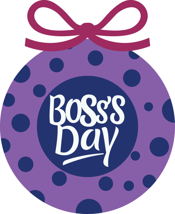 Transparent Bosses Day Design Logo Circle for Boss Day for Bosses Day