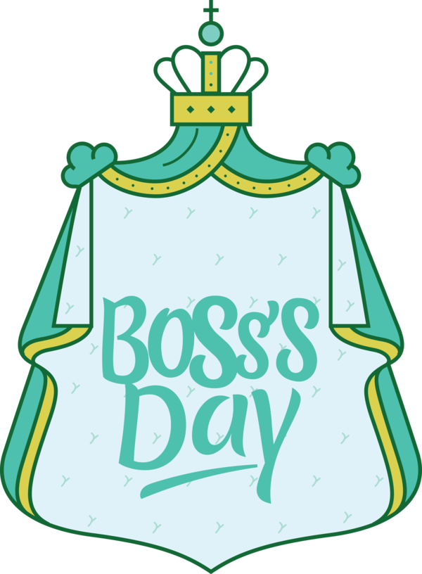 Transparent Bosses Day Vector Line art Design for Boss Day for Bosses Day
