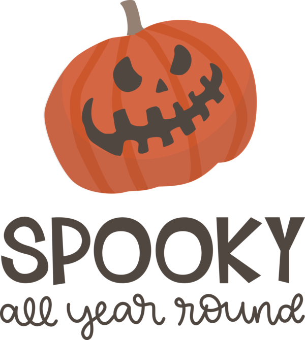 Transparent Halloween Jack-o'-lantern Logo Meter for Halloween Boo for Halloween