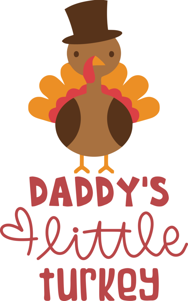 Transparent Thanksgiving Logo Beak Meter for Thanksgiving Turkey for Thanksgiving