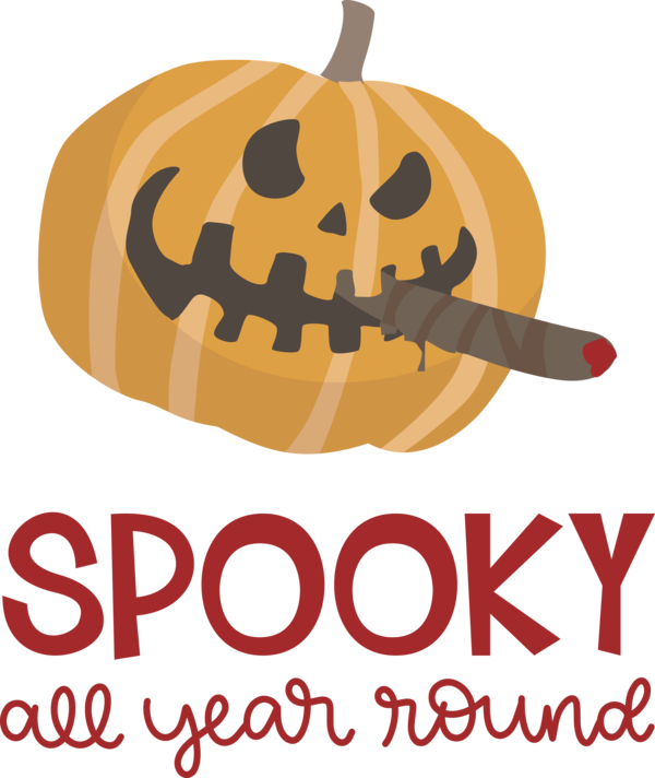 Transparent Halloween Fruit Logo for Halloween Boo for Halloween