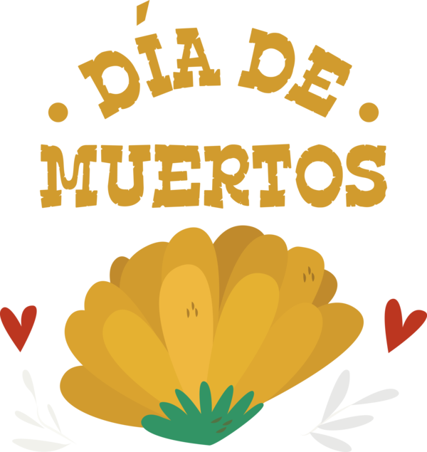 Transparent Day of the Dead Floral design Leaf LON:0JJW for Día de Muertos for Day Of The Dead