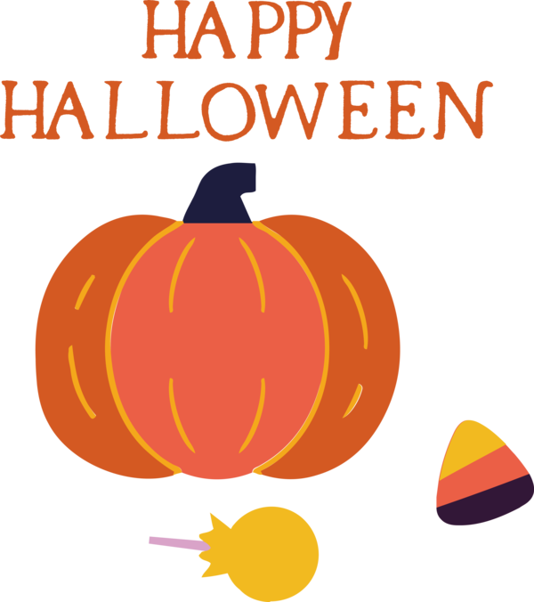 Transparent Halloween Jack-o'-lantern Winter squash Squash for Happy Halloween for Halloween