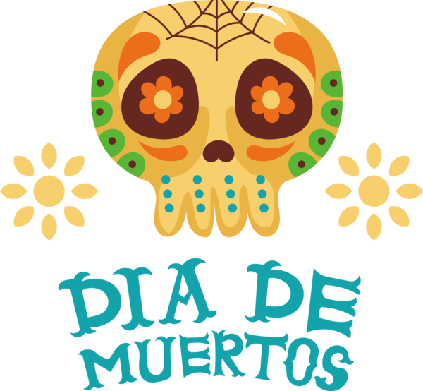 Transparent Day of the Dead Drawing Painting Pixel art for Día de Muertos for Day Of The Dead