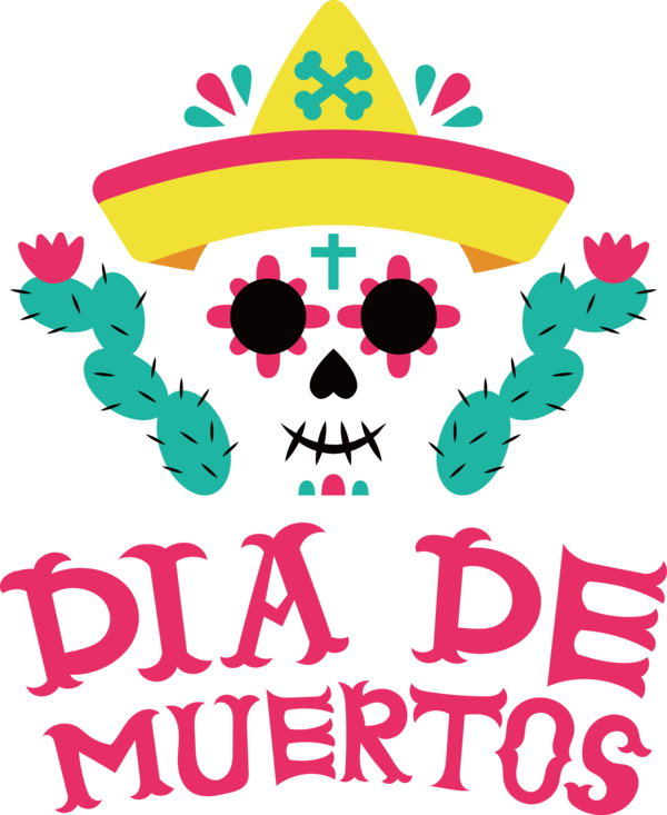 Transparent Day of the Dead Drawing Culture Mexican art for Día de Muertos for Day Of The Dead