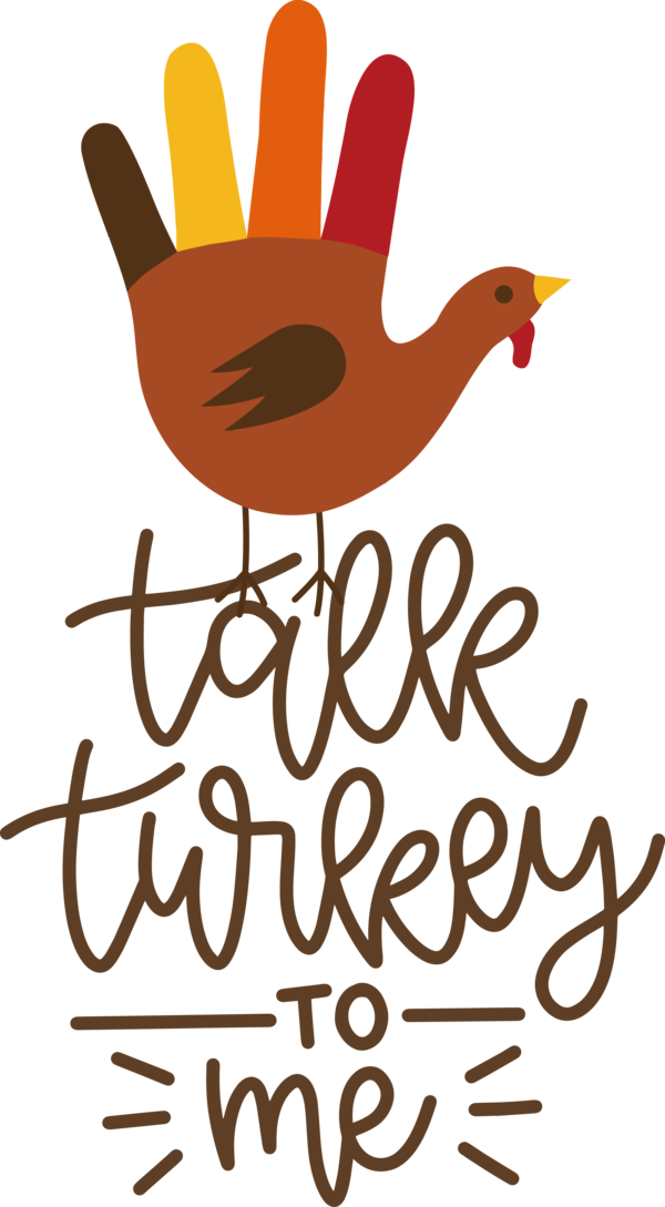 Transparent Thanksgiving Flower Beak Line for Thanksgiving Turkey for Thanksgiving