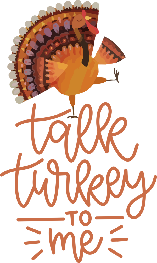 Transparent Thanksgiving Design Line Meter for Thanksgiving Turkey for Thanksgiving