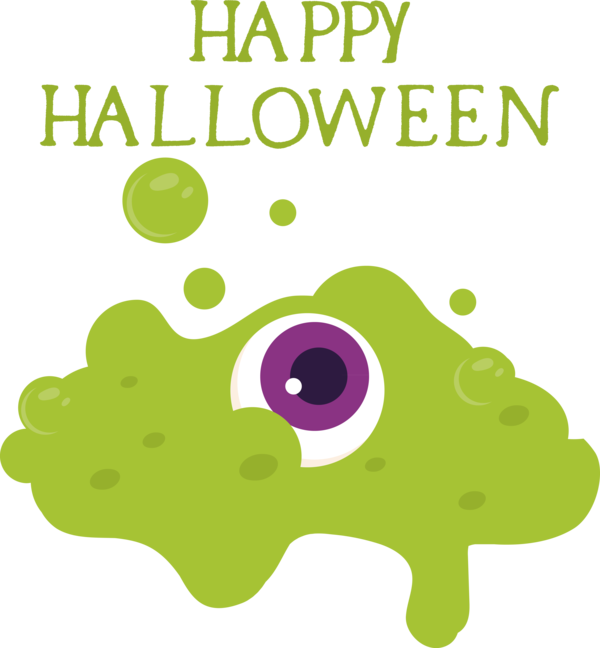 Transparent Halloween Frogs Human Logo for Happy Halloween for Halloween