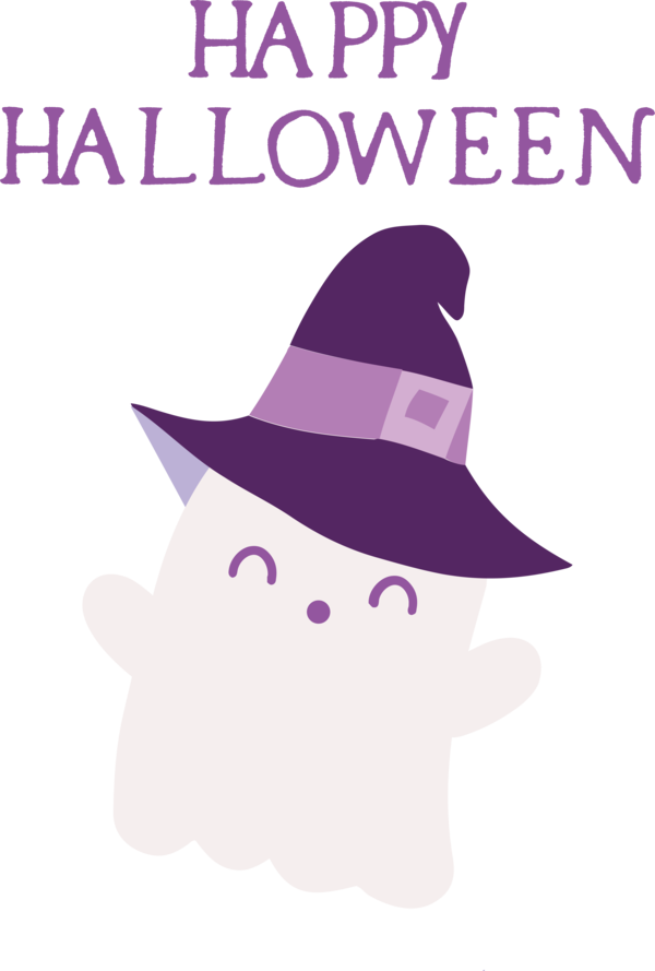 Transparent Halloween Logo Hat Pink M for Happy Halloween for Halloween