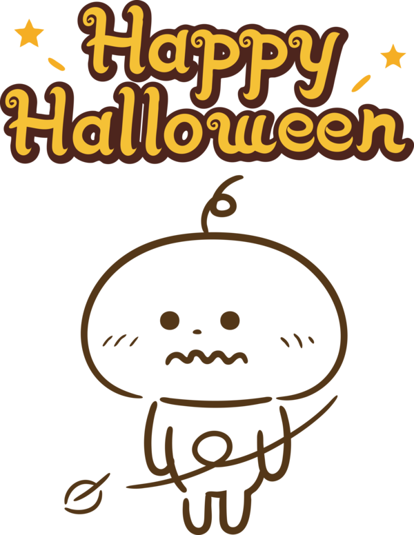 Transparent Halloween Smiley Human Happiness for Happy Halloween for Halloween