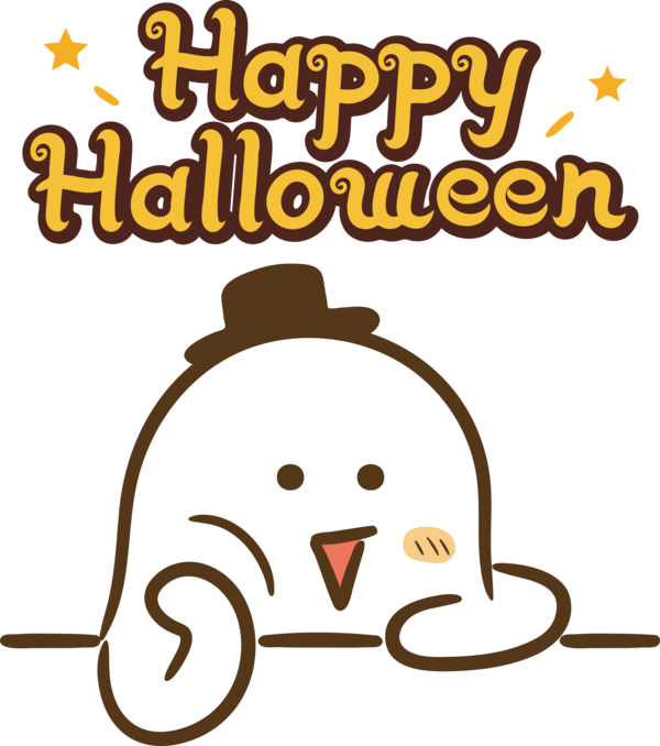 Transparent Halloween Human Happiness Cartoon for Happy Halloween for Halloween