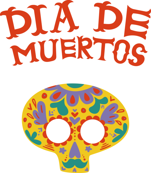 Transparent Day of the Dead Line Meter Mathematics for Día de Muertos for Day Of The Dead
