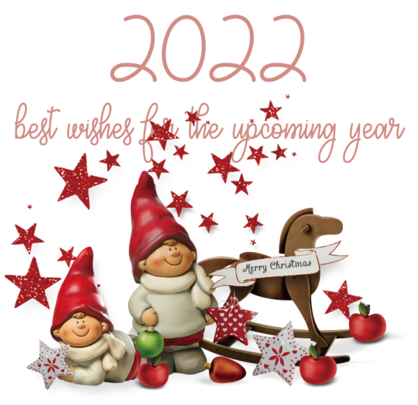 Transparent New Year Mrs. Claus Christmas Day Santa Claus for Happy New Year 2022 for New Year