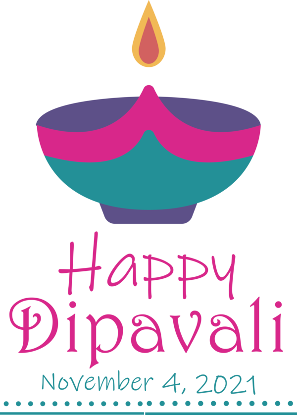 Transparent Diwali Purple Logo Meter for Happy Diwali for Diwali