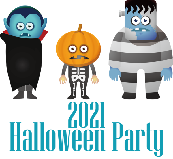 Transparent Halloween Icon Cartoon Drawing for Halloween Party for Halloween