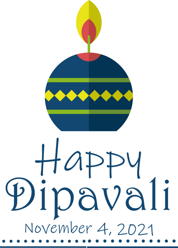 Transparent Diwali Logo Line Kia kaha for Happy Diwali for Diwali
