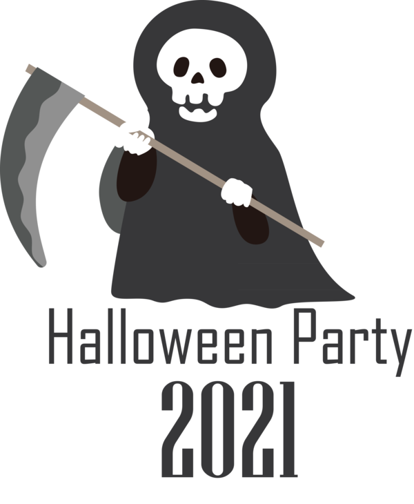 Transparent Halloween Cartoon Drawing Logo for Halloween Party for Halloween
