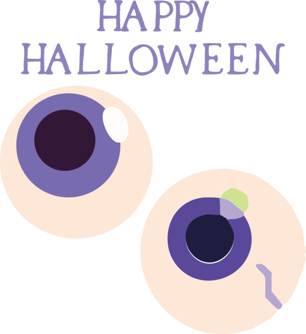 Transparent Halloween Logo Circle Design for Happy Halloween for Halloween