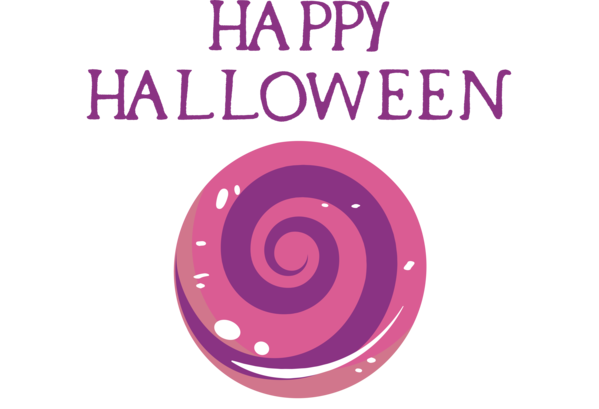 Transparent Halloween Logo Design Circle for Happy Halloween for Halloween