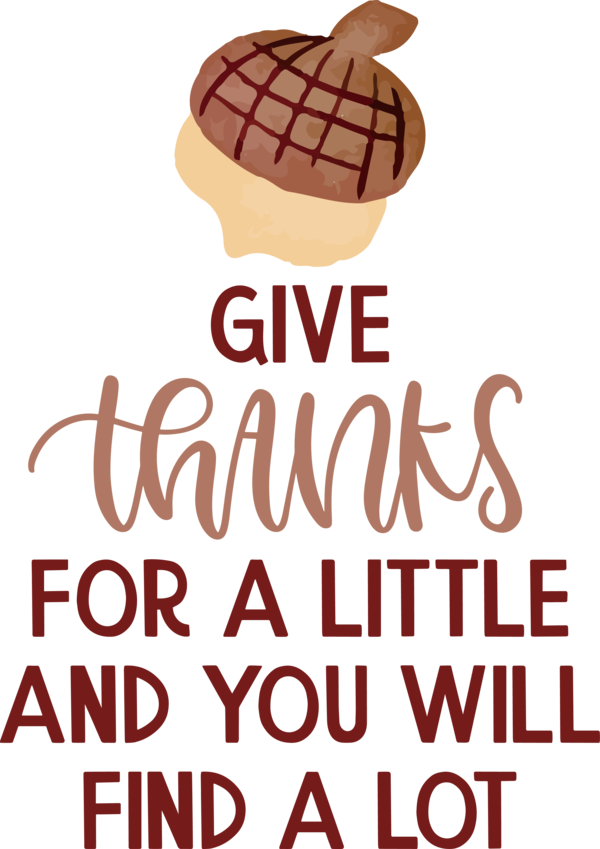 Transparent Thanksgiving Logo Line Speed bump for Give Thanks for Thanksgiving