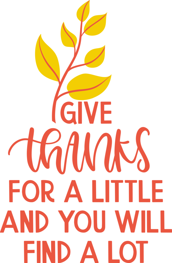 Transparent Thanksgiving Logo Line Commodity for Give Thanks for Thanksgiving