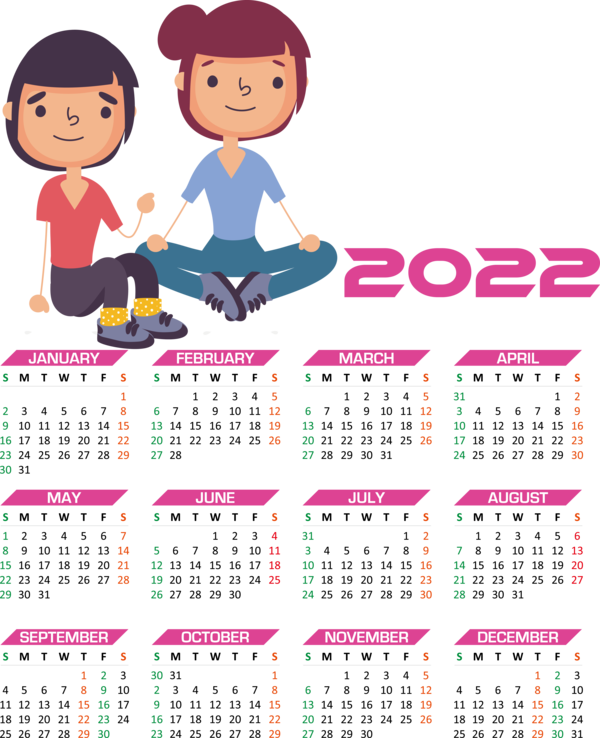 Transparent New Year Calendar System Maya calendar Cartoon for Printable 2022 Calendar for New Year