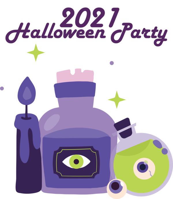 Transparent Halloween Human Cartoon Design for Halloween Party for Halloween