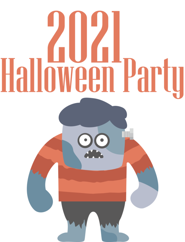 Transparent Halloween Human Revenue management Logo for Halloween Party for Halloween