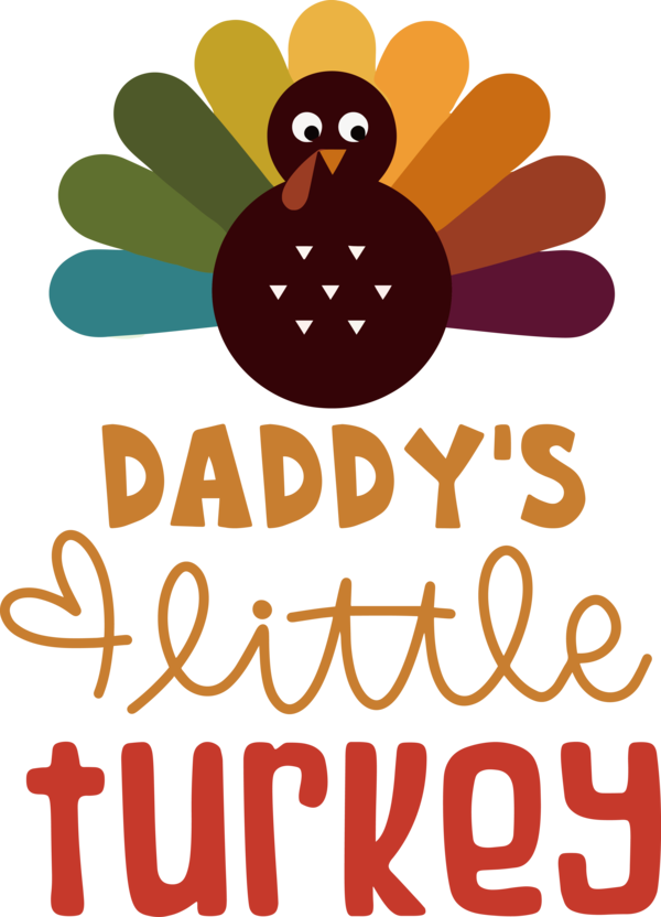 Transparent Thanksgiving Logo Line Flower for Thanksgiving Turkey for Thanksgiving
