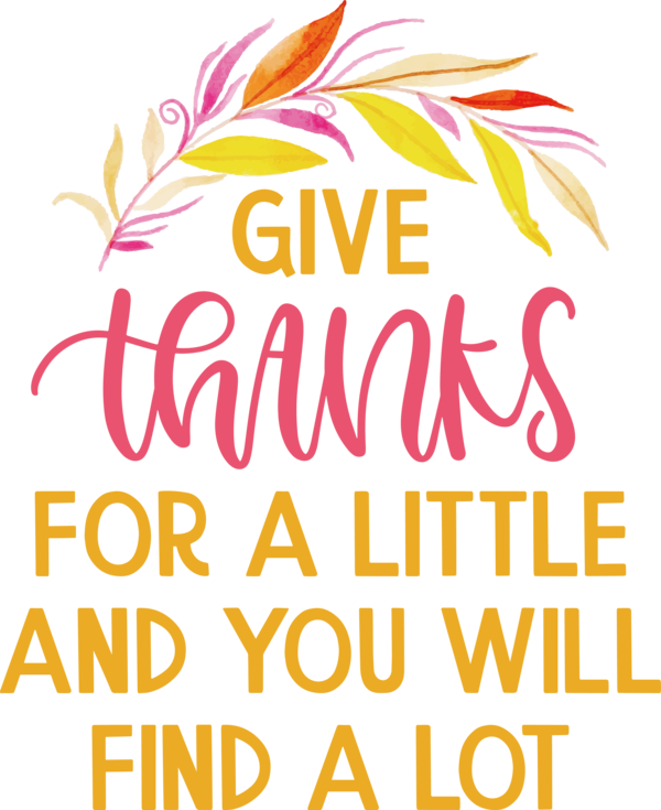 Transparent Thanksgiving Logo Design Line for Give Thanks for Thanksgiving