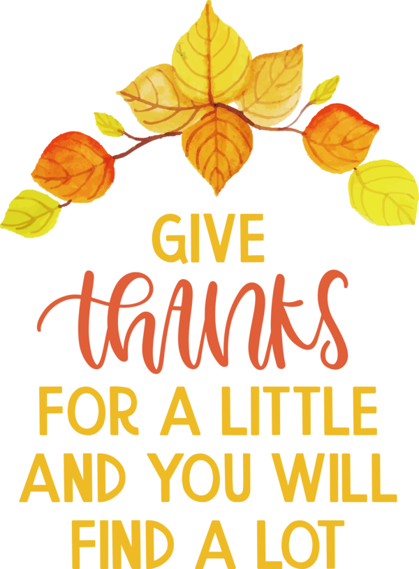 Transparent Thanksgiving Cut flowers Floral design Leaf for Give Thanks for Thanksgiving