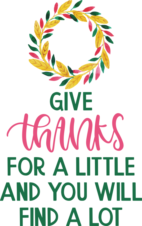 Transparent Thanksgiving Leaf Design Line for Give Thanks for Thanksgiving