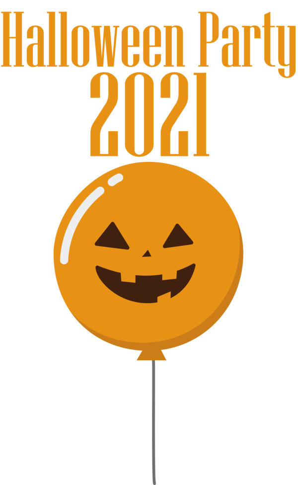 Transparent Halloween Icon Smiley Line for Halloween Party for Halloween