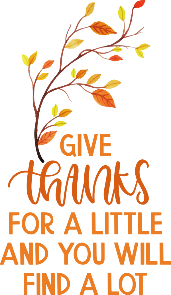 Transparent Thanksgiving Floral design Leaf Design for Give Thanks for Thanksgiving