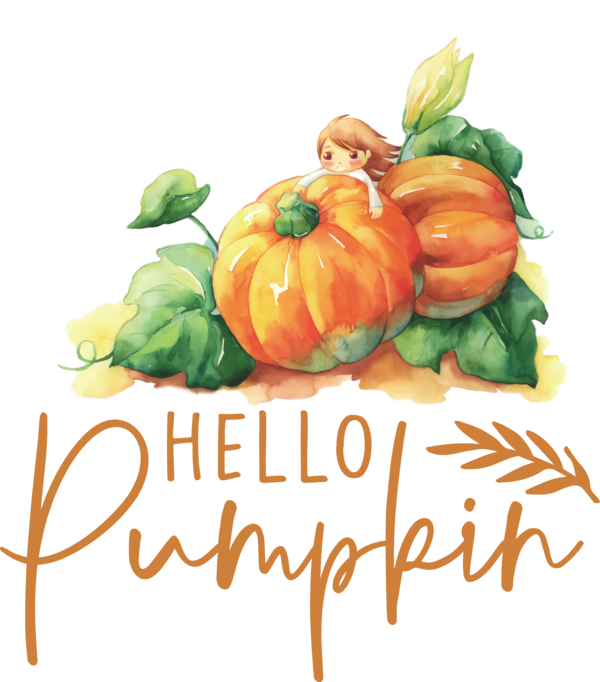 Transparent Thanksgiving Autumn Pumpkin Jack-o'-lantern for Thanksgiving Pumpkin for Thanksgiving