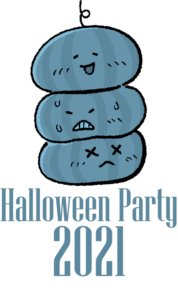 Transparent Halloween Cartoon Drawing Painting for Halloween Party for Halloween