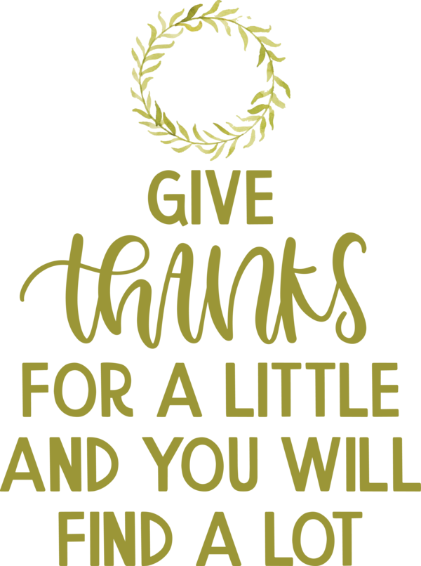 Transparent Thanksgiving Logo Line Yellow for Give Thanks for Thanksgiving