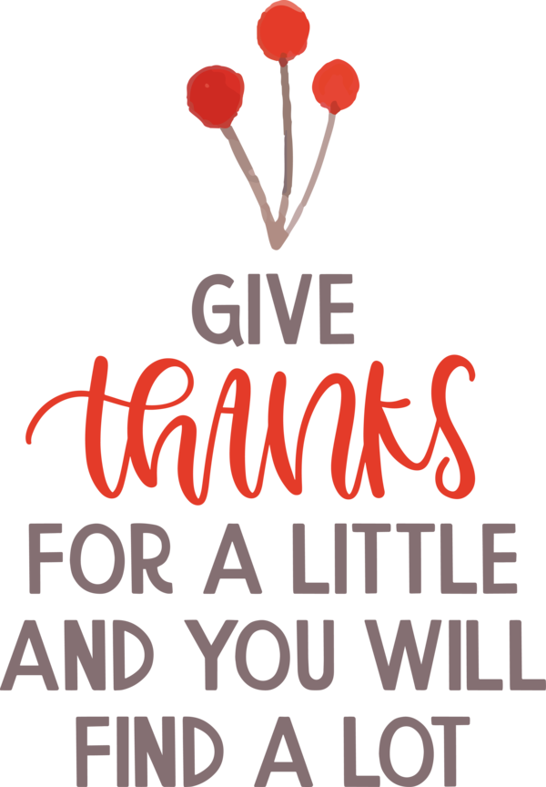 Transparent Thanksgiving Logo Line for Give Thanks for Thanksgiving