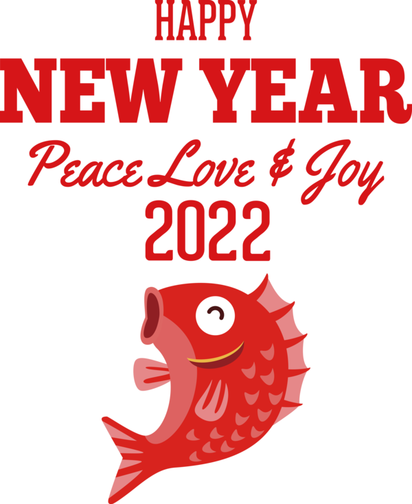 Transparent New Year Line Beak New Year card for Happy New Year 2022 for New Year
